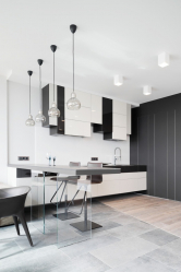 Iluminação adequada na cozinha: Opções modernas para um design aconchegante (mais de 155 fotos)