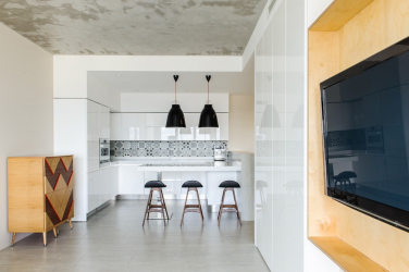 Iluminação adequada na cozinha: Opções modernas para um design aconchegante (mais de 155 fotos)