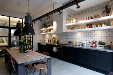Iluminação adequada na cozinha: Opções modernas para um design aconchegante (mais de 155 fotos)