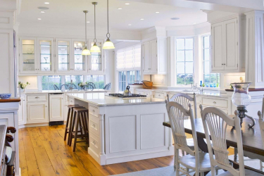 Iluminação adequada na cozinha: Opções modernas para um design aconchegante (mais de 155 fotos)