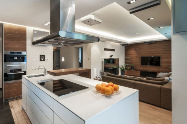 Iluminação adequada na cozinha: Opções modernas para um design aconchegante (mais de 155 fotos)