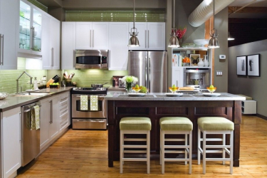 Iluminação adequada na cozinha: Opções modernas para um design aconchegante (mais de 155 fotos)