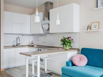 Iluminação adequada na cozinha: Opções modernas para um design aconchegante (mais de 155 fotos)
