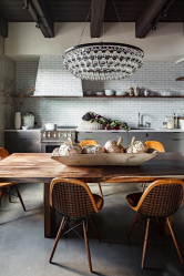 Iluminação adequada na cozinha: Opções modernas para um design aconchegante (mais de 155 fotos)