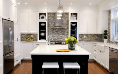 Iluminação adequada na cozinha: Opções modernas para um design aconchegante (mais de 155 fotos)