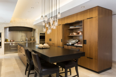 Iluminação adequada na cozinha: Opções modernas para um design aconchegante (mais de 155 fotos)