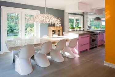 Iluminação adequada na cozinha: Opções modernas para um design aconchegante (mais de 155 fotos)