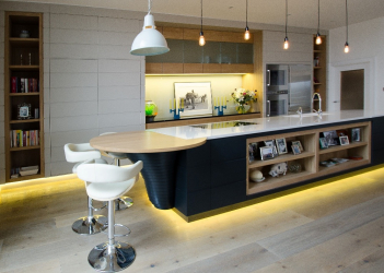 Iluminação adequada na cozinha: Opções modernas para um design aconchegante (mais de 155 fotos)