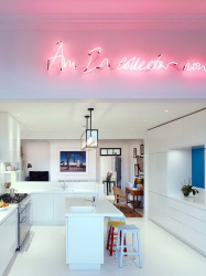 Iluminação adequada na cozinha: Opções modernas para um design aconchegante (mais de 155 fotos)