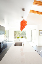 Iluminação adequada na cozinha: Opções modernas para um design aconchegante (mais de 155 fotos)