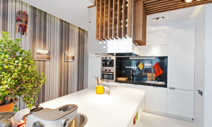 Iluminação adequada na cozinha: Opções modernas para um design aconchegante (mais de 155 fotos)