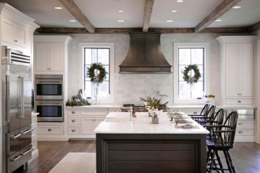 Iluminação adequada na cozinha: Opções modernas para um design aconchegante (mais de 155 fotos)