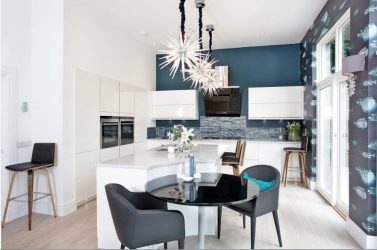 Decoração de parede na cozinha: mais de 205 opções de foto (painéis, laminados, gesso). Como combinar praticidade com estética?