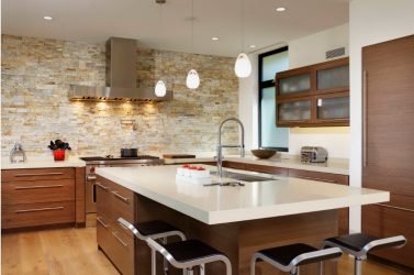 Decoração de parede na cozinha: mais de 205 opções de foto (painéis, laminados, gesso). Como combinar praticidade com estética?