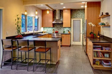 Decoração de parede na cozinha: mais de 205 opções de foto (painéis, laminados, gesso). Como combinar praticidade com estética?