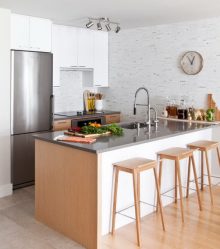 Decoração de parede na cozinha: mais de 205 opções de foto (painéis, laminados, gesso). Como combinar praticidade com estética?