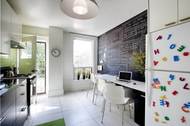Decoração de parede na cozinha: mais de 205 opções de foto (painéis, laminados, gesso). Como combinar praticidade com estética?