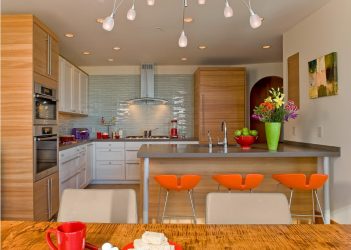 Decoração de parede na cozinha: mais de 205 opções de foto (painéis, laminados, gesso). Como combinar praticidade com estética?