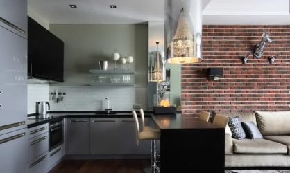 Decoração de parede na cozinha: mais de 205 opções de foto (painéis, laminados, gesso). Como combinar praticidade com estética?