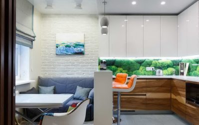 Decoração de parede na cozinha: mais de 205 opções de foto (painéis, laminados, gesso). Como combinar praticidade com estética?