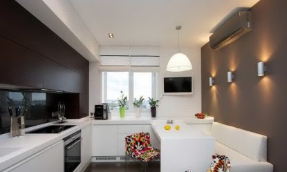 Decoração de parede na cozinha: mais de 205 opções de foto (painéis, laminados, gesso). Como combinar praticidade com estética?