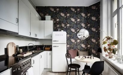 Decoração de parede na cozinha: mais de 205 opções de foto (painéis, laminados, gesso). Como combinar praticidade com estética?