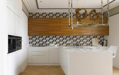 Decoração de parede na cozinha: mais de 205 opções de foto (painéis, laminados, gesso). Como combinar praticidade com estética?