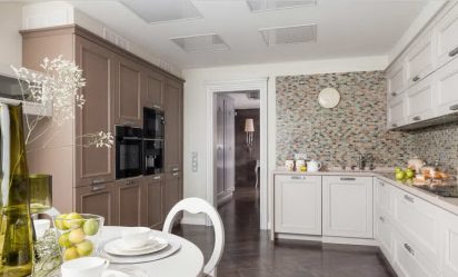 Decoração de parede na cozinha: mais de 205 opções de foto (painéis, laminados, gesso). Como combinar praticidade com estética?