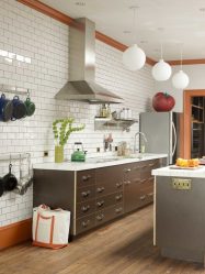 Decoração de parede na cozinha: mais de 205 opções de foto (painéis, laminados, gesso). Como combinar praticidade com estética?