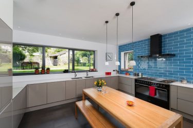Decoração de parede na cozinha: mais de 205 opções de foto (painéis, laminados, gesso). Como combinar praticidade com estética?
