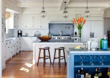 Decoração de parede na cozinha: mais de 205 opções de foto (painéis, laminados, gesso). Como combinar praticidade com estética?