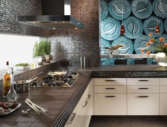 Decoração de parede na cozinha: mais de 205 opções de foto (painéis, laminados, gesso). Como combinar praticidade com estética?