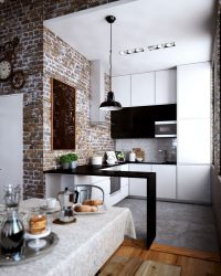Decoração de parede na cozinha: mais de 205 opções de foto (painéis, laminados, gesso). Como combinar praticidade com estética?