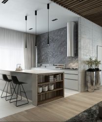 Decoração de parede na cozinha: mais de 205 opções de foto (painéis, laminados, gesso). Como combinar praticidade com estética?