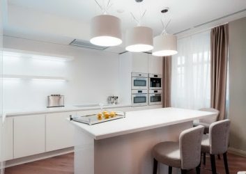 Decoração de parede na cozinha: mais de 205 opções de foto (painéis, laminados, gesso). Como combinar praticidade com estética?