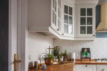 Decoração de parede na cozinha: mais de 205 opções de foto (painéis, laminados, gesso). Como combinar praticidade com estética?