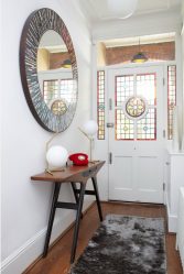 Opções interiores no Corredor: mais de 225 designs fotográficos (pedra / laminado / azulejo / fresco). Qual cor da parede é melhor?