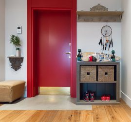 Opções interiores no Corredor: mais de 225 designs fotográficos (pedra / laminado / azulejo / fresco). Qual cor da parede é melhor?