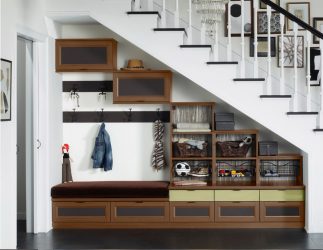 Opções interiores no Corredor: mais de 225 designs fotográficos (pedra / laminado / azulejo / fresco). Qual cor da parede é melhor?