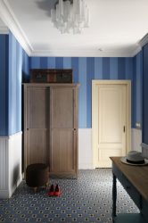 Opções interiores no Corredor: mais de 225 designs fotográficos (pedra / laminado / azulejo / fresco). Qual cor da parede é melhor?