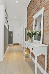 Opções interiores no Corredor: mais de 225 designs fotográficos (pedra / laminado / azulejo / fresco). Qual cor da parede é melhor?
