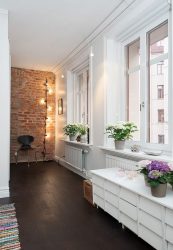 Opções interiores no Corredor: mais de 225 designs fotográficos (pedra / laminado / azulejo / fresco). Qual cor da parede é melhor?