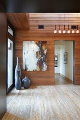 Opções interiores no Corredor: mais de 225 designs fotográficos (pedra / laminado / azulejo / fresco). Qual cor da parede é melhor?