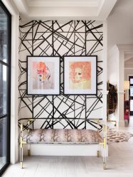 Opções interiores no Corredor: mais de 225 designs fotográficos (pedra / laminado / azulejo / fresco). Qual cor da parede é melhor?
