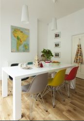 Mesa oval na cozinha - Versão universal para qualquer interior (mais de 210 fotos de modelos deslizantes, de vidro e de madeira)