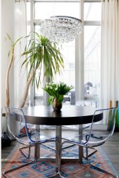 Mesa oval na cozinha - Versão universal para qualquer interior (mais de 210 fotos de modelos deslizantes, de vidro e de madeira)