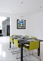 Mesa oval na cozinha - Versão universal para qualquer interior (mais de 210 fotos de modelos deslizantes, de vidro e de madeira)