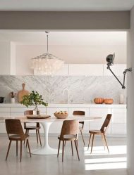 Mesa oval na cozinha - Versão universal para qualquer interior (mais de 210 fotos de modelos deslizantes, de vidro e de madeira)