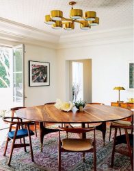 Mesa oval na cozinha - Versão universal para qualquer interior (mais de 210 fotos de modelos deslizantes, de vidro e de madeira)