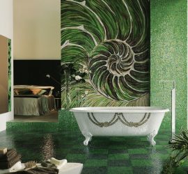 Opções de azulejo de banheiro: 185+ (foto) opções de parede